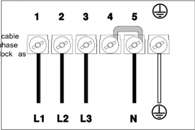 BERTAZZONI P905I1M30NP - THREE-PHASE CONNECTION - 1