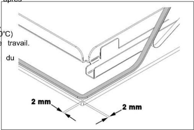BERTAZZONI P784I1M37XT - FIXATION DE LA PLAQUE DE CUISSON - 2