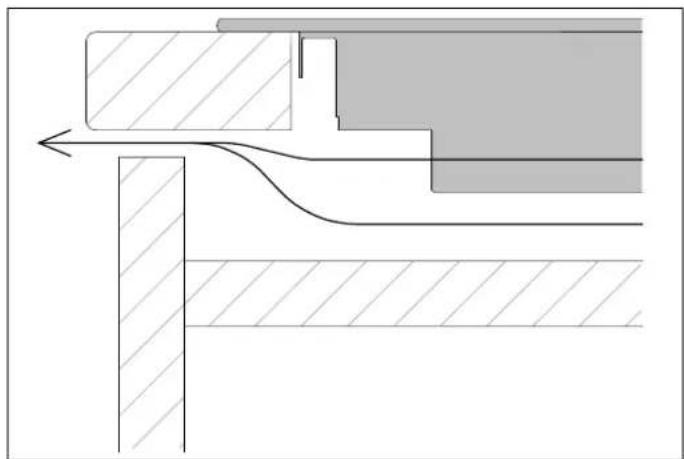 BERTAZZONI P784I1M37XT - INSTALLATION OVER A COMPARTMENT OR DRAWERS - 3