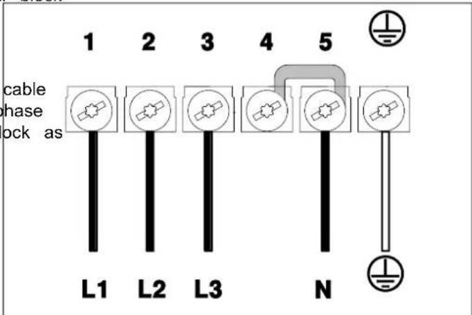 BERTAZZONI P905I1M37NT - THREE-PHASE CONNECTION - 1