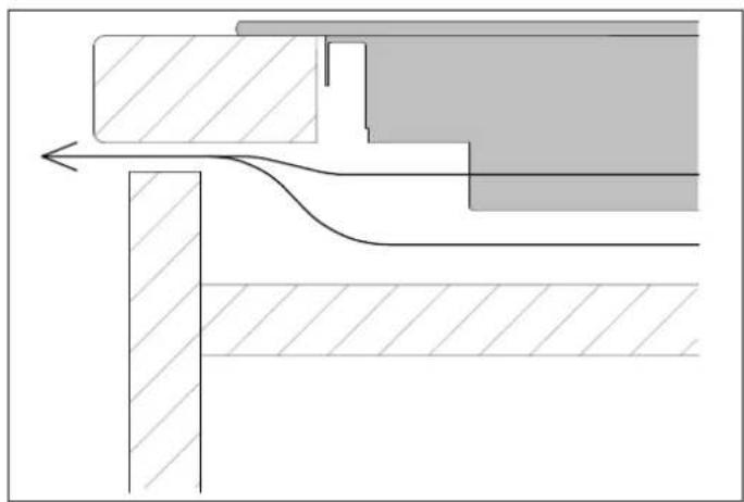 BERTAZZONI P604I1M30NP - INSTALLATIE BOVEN EEN RUIMTE OF LADES - 2