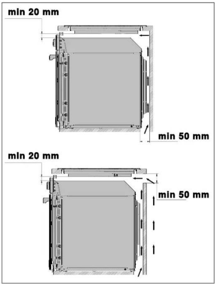 BERTAZZONI P784I1M30NP - INSTALLAZIONE SOPRA FORNO INCASSO INSTALLAZIONE SOPRA VANO O CASSETTI - 1