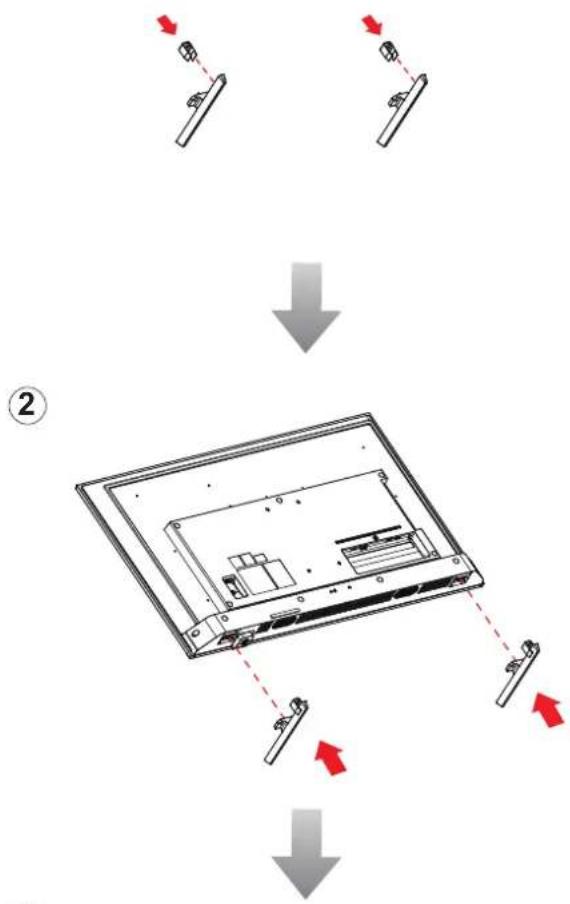 AG Neovo VA5501 - Installation du support - 1