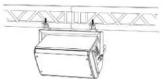 DB Technologies Opera Unica 12 - INSTALLATION ON TRUSS WITH BRACKETS AND ALISCAFF COUPLERS - 1