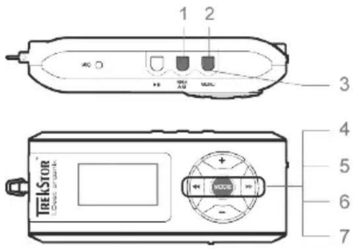 TrekStor i.Beat Organix FM - Mode: FM radio (optional) - 1