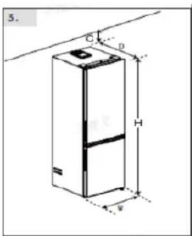 CANDY CNCQ2T620CB - Условия на обкръжаващата среда - 3