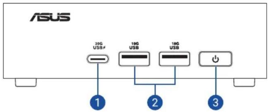 ASUS 20G USB# 1 10G USB 10G USB 2 3