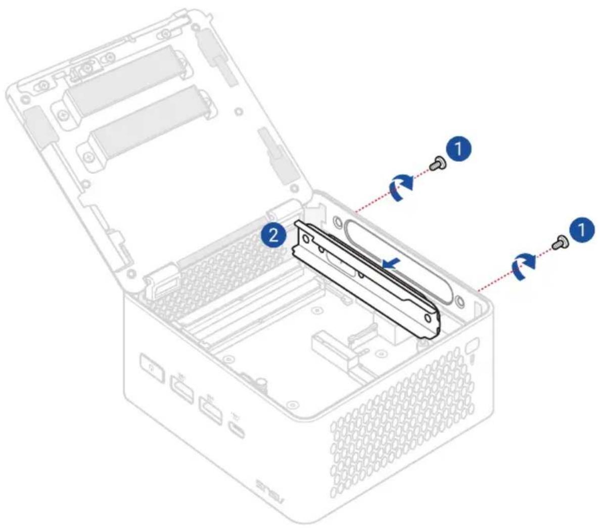 ASUS NUC 15 Pro - Extension réseau et série optionnelle (uniquement pour NUC15CRH) - 1