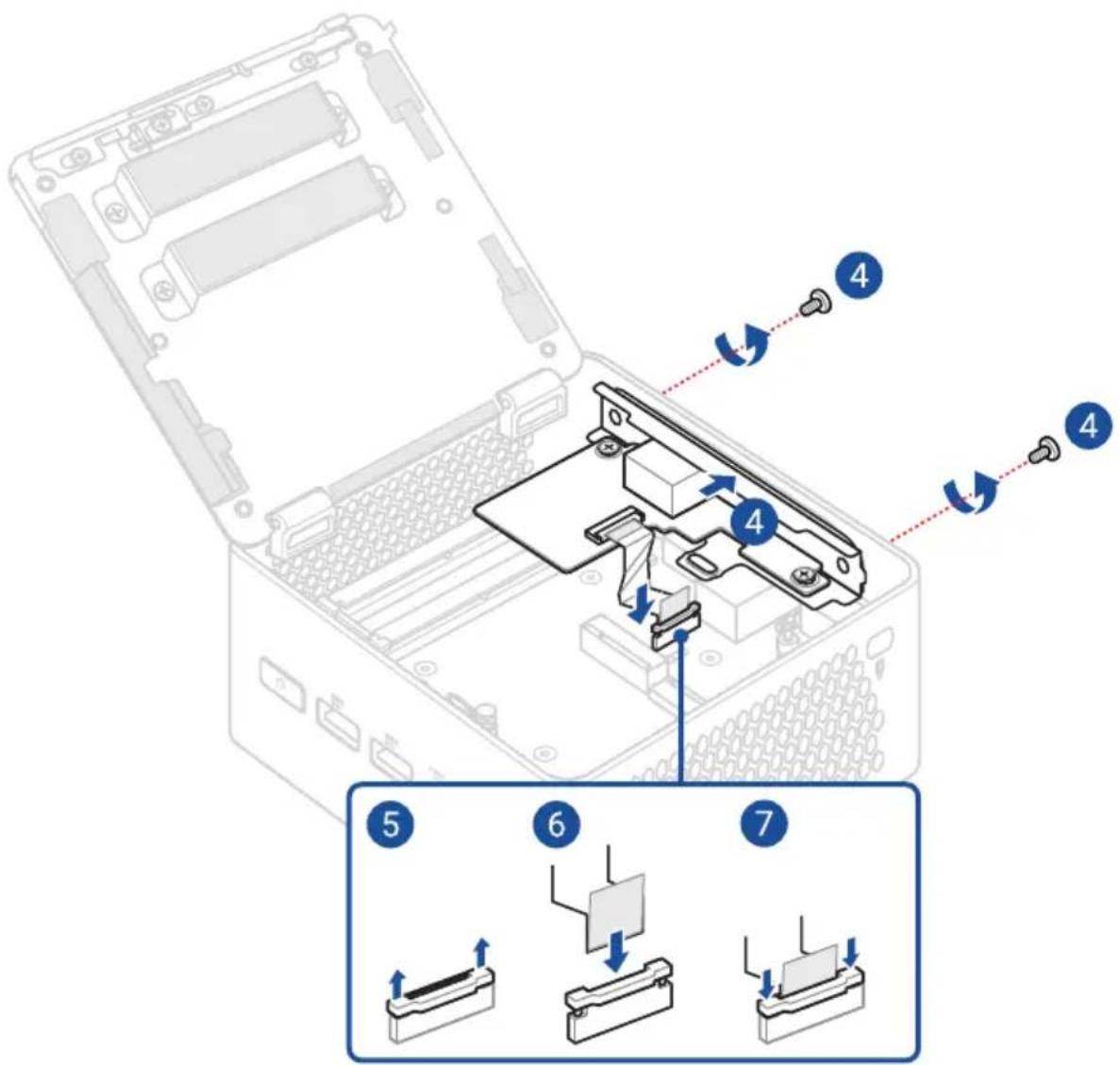 ASUS NUC 15 Pro - Extension réseau optionnelle (uniquement pour NUC15CRH) - 2