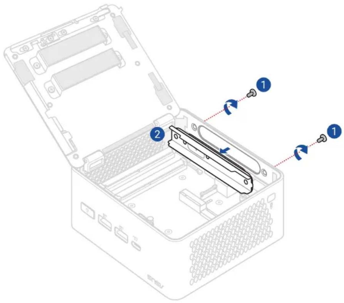 ASUS NUC 15 Pro - Extension réseau optionnelle (uniquement pour NUC15CRH) - 1