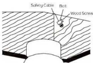 Kichler Guardian - INSTALLATION OF SAFETY SUPPORT (required for Canadian installation ONLY) - 2