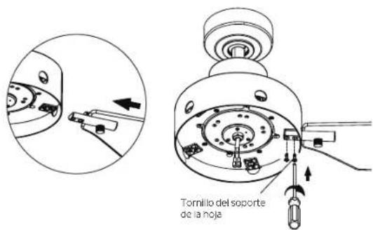 Kichler Guardian - COLOCACION DE LAS ASPAS DEL VENTILADOR - 2