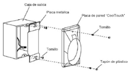 Kichler Guardian - INSTALLACION DEL SISTEMA DE CONTROL COOLTOUCH CON LA PLACA DE PARED - 2