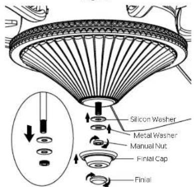 Kichler Rise - INSTALLING THE LIGHT KIT AND GLASS SHADE - 2
