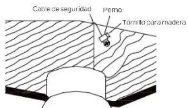 Kichler Rise - INSTALACIÓN DEL SOPORTE DE SEGURIDAD (requerido para la instalación canadiense SOLAMENTE) - 2