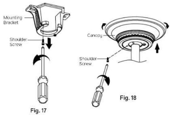Kichler Rise - COMPLETING THE MOTOR INSTALLATION - 1