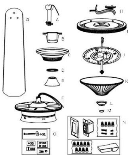 Kichler Rise - PACKAGE CONTENTS - 1