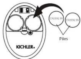 KICHLER. CR2032 3P CR2032 5P Piles