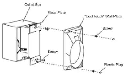 Kichler Crescent - INSTALLING THE COOLTOUCH\* CONTROL SYSTEM WALL PLATE - 2