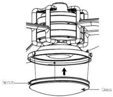 Kichler Pillar - INSTALLING THE LIGHT KIT AND GLASS - 1