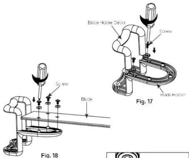 Kichler Pillar - ATTACHING THE FAN BLADES - 1