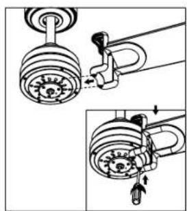 Kichler Pillar - ATTACHING THE FAN BLADES - 2