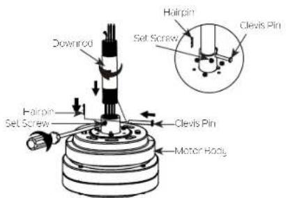 Kichler Pillar - HANGING THE FAN - 1