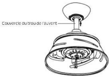 Couvercle du trou de l'auvent