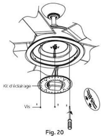 Kit d'éclairage Vis Fig. 20
