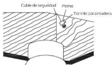 Kichler Verdi - INSTALACIÓN DEL SOPORTE DE SEGURIDAD (requerido para la instalación canadiense SOLAMENTE) - 2