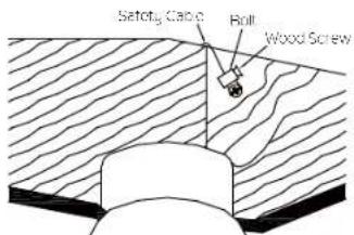 Kichler Pinion - INSTALLATION OF SAFETY SUPPORT (required for Canadian installation ONLY) - 2