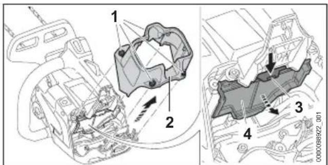 STIHL MSA 220.0 T - Vliesluchtfilter reinigen - 1