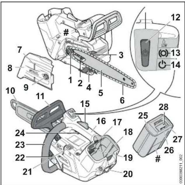 STIHL MSA 220.0 T - Motosega e batteria - 1
