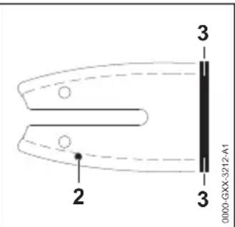 STIHL MSA 220.0 T - Cleaning the Guide Bar and Saw Chain - 2