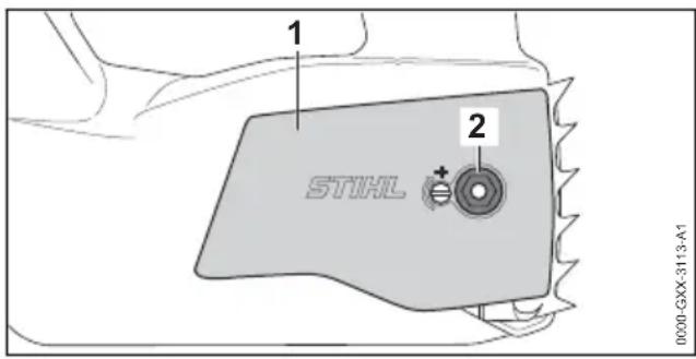 STIHL MSA 220.0 T - Führungsschiene und Sägekette anbauen - 1