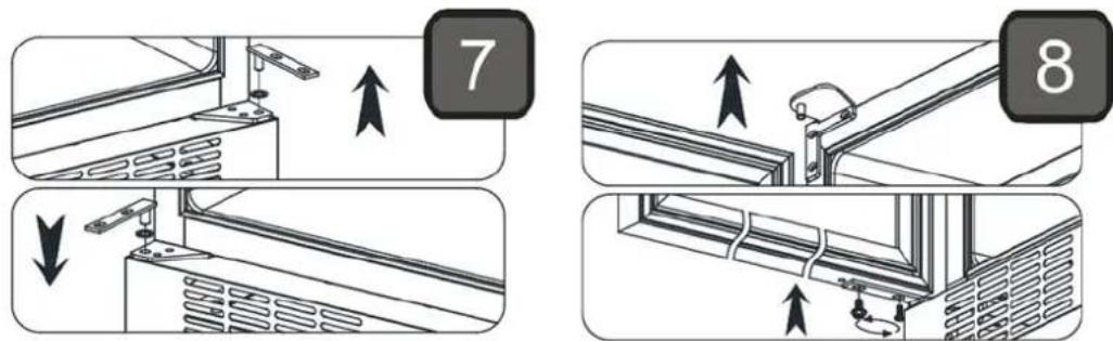 Fors VC8246 NG - Door reversal - 4