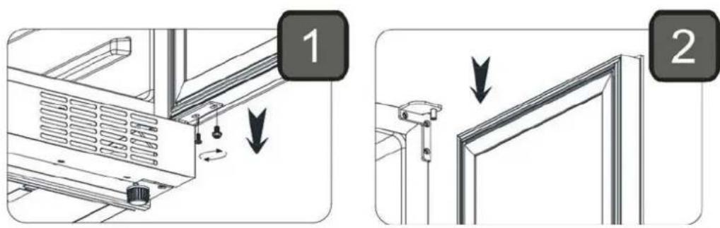 Fors VC8246 NG - Door reversal - 1