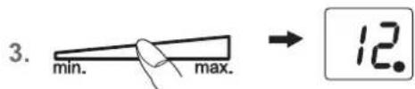 3. min. max. → 12.