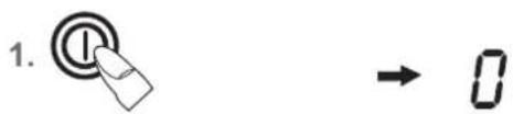 1. Ⓗ → 0