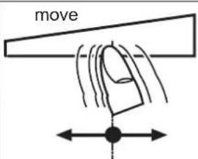 Fors TIFS 844 FB - Press the sensor field lightly or move your finger around - 2