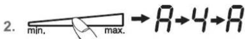 2. min. max. → A→4→A