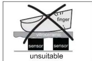 Fors TIFS 866 FB - What must be observed when operating sensor fi elds? - 1