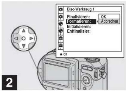 SONY MVC-CD500 - So brechen Sie den Löschvorgang ab - 2