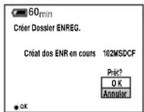 SONY MVC-CD500 - Création d'un nouveau dossier - 1