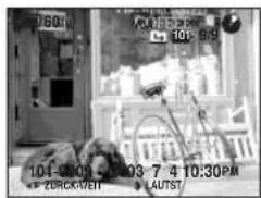 SONY MVC-CD500 - Auswählen des Ordners und Wiedergeben der Bilder - 3