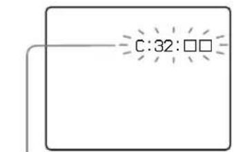 SONY MVC-CD500 - Selbstdiagnose-Anzeige - 1