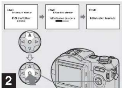 SONY MVC-CD500 - Pour abandonner l'initialisation - 1