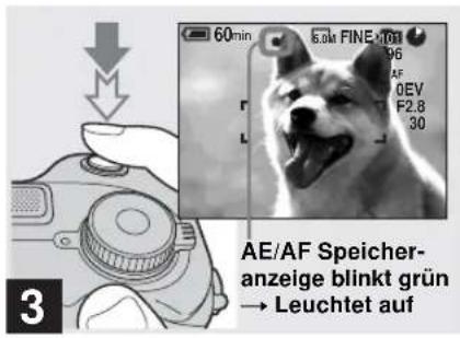 SONY MVC-CD500 - Grundlegende Standbild-Aufnahme — Automatikmodus - 3