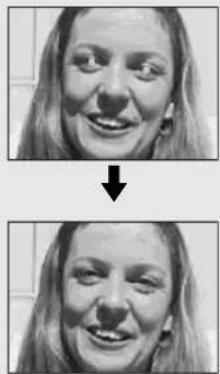SONY MVC-CD500 - So reduzieren Sie den Rote-Augen-Effekt bei Personenaufnahmen - 1