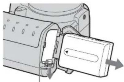 SONY MVC-CD500 - → Schließen Sie das Netzkabel erst an das Netzgerät und dann an eine Netzsteckdose an. - 2